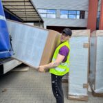 rozładunek 130 szaf Kostrzyn